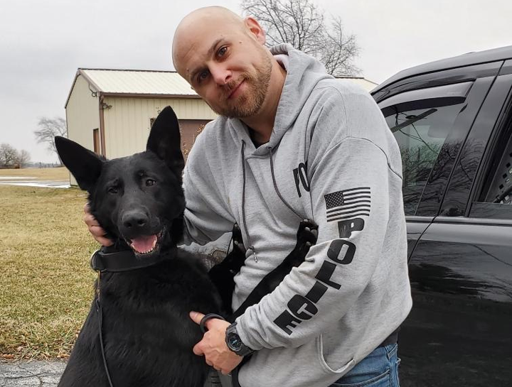 Meet Bane, Sgt. Sejda's New Police Dog